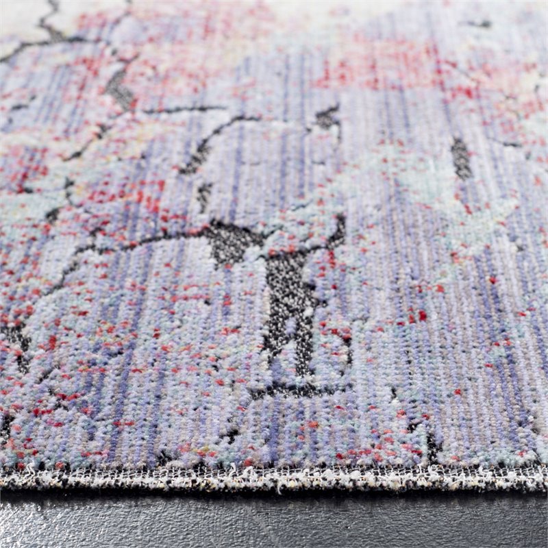Safavieh Provance 9' x 12' Rug in Aqua and Purple