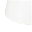 Safavieh Mila Pedestal Marble and Iron End Table in White