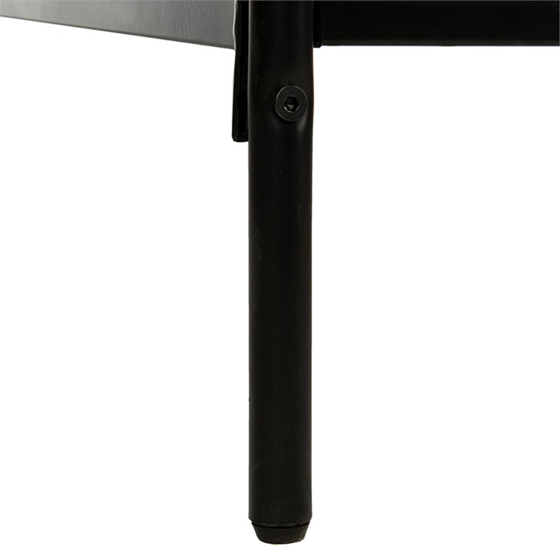 Safavieh Paloma Full Metal Bed in Black