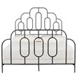 Safavieh Paloma Queen Metal Bed in Black