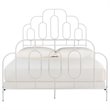 Safavieh Paloma Queen Metal Bed in White