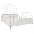 Safavieh Paloma Queen Metal Bed in White