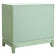 Safavieh Shannon Mirrored Accent Chest in Turquoise