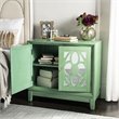 Safavieh Shannon Mirrored Accent Chest in Turquoise
