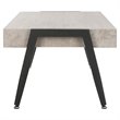 Safavieh Cameron Coffee Table in Light Gray and Black