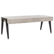Safavieh Cameron Coffee Table in Light Gray and Black