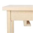 Safavieh Colbie 3 Piece Counter Height Dining Set in White Oak