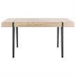 Safavieh Alyssa Dining Table in Canyon Gray and Black