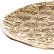 Safavieh Luana Pinapple Top Aluminum and Iron Accent Table in Gold