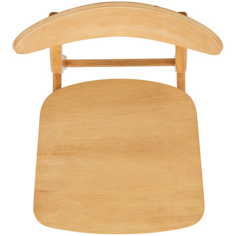 Safavieh Lucca Retro Wood Dining Chair in Natural
