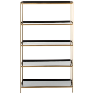 safavieh justine 5 tier etagere bookcase