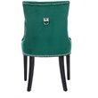 Safavieh Harlow Velvet Tufted Dining Side Chair in Emerald (Set of 2)