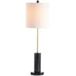 Safavieh Zackary Table Lamp in Black and Off White