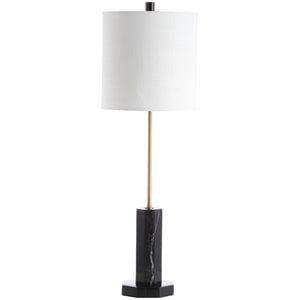 Safavieh Zackary Table Lamp in Black and Off White