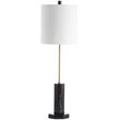 Safavieh Zackary Table Lamp in Black and Off White