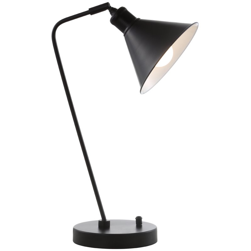 Safavieh Vance Smart Tilt Task Table Lamp in Black Shade
