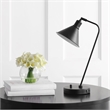 Safavieh Vance Smart Tilt Task Table Lamp in Black Shade
