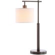 Safavieh Harlan Table Lamp in White and Brown
