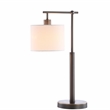 Safavieh Harlan Table Lamp in White and Brown
