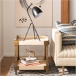 Safavieh Dariel Contemporary Table Lamp in Black/Brass and Gold Pop