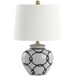 Safavieh Anders Table Lamp in Blue and Off White