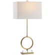 Safavieh Kaden Table Lamp in Gold and White (Set of 2)