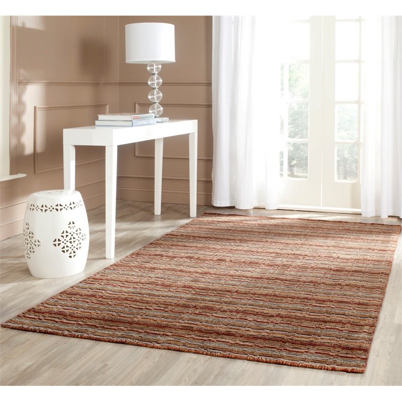 Safavieh Himalaya 5' X 8' Hand Loomed Multicolored Wool Rug