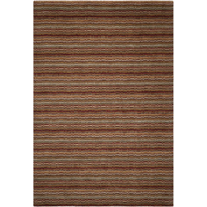 Safavieh Himalaya 6' X 9' Hand Loomed Multicolored Wool Rug