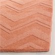 Safavieh Impressions 5' X 8' Hand Loomed Wool Rug in Peach
