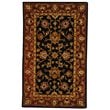 Safavieh Heritage 3' x 5' Hand Tufted Wool Rug in Black and Red