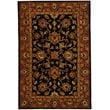 Safavieh Heritage 4' x 6' Hand Tufted Wool Rug in Black and Red