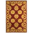Safavieh Heritage 6' x 9' Hand Tufted Wool Rug in Maroon