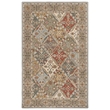Safavieh Heritage 4' x 6' Hand Tufted Wool Rug in Light Blue and Light Brown
