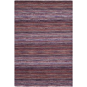 safavieh himalaya hand loomed wool rug in purple - him702a