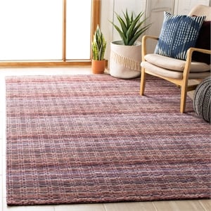 Safavieh Himalaya 6' x 9' Hand Loomed Wool Rug in Purple