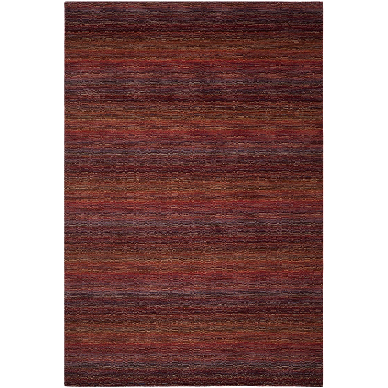 Safavieh Himalaya 5' x 8' Hand Loomed Wool Rug in Red