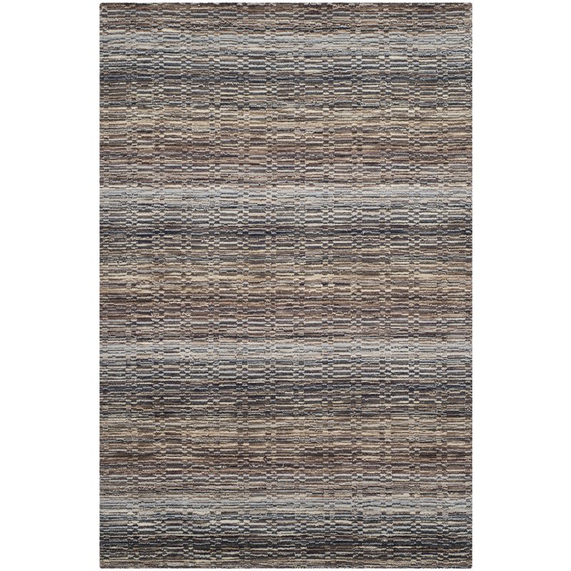 Safavieh Himalaya 4' x 6' Hand Loomed Wool Rug in Beige