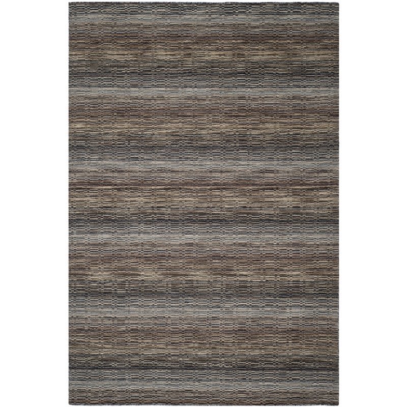 Safavieh Himalaya 6' x 9' Hand Loomed Wool Rug in Beige