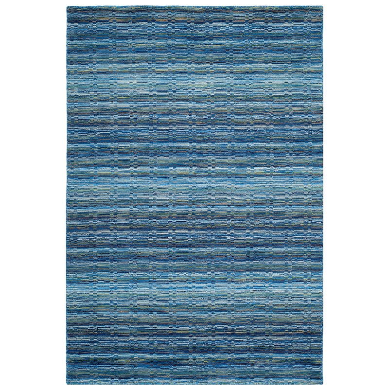 Safavieh Himalaya 4' x 6' Hand Loomed Wool Rug in Blue