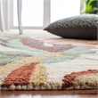 Safavieh Jardin 4' x 6' Multicolored Hand Tufted Wool Rug in Ivory