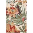 Safavieh Jardin 5' x 8' Multicolored Hand Tufted Wool Rug in Ivory