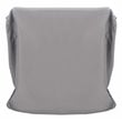Safavieh Vernon Polyester Fabric Rocking Chair Cover in Gray
