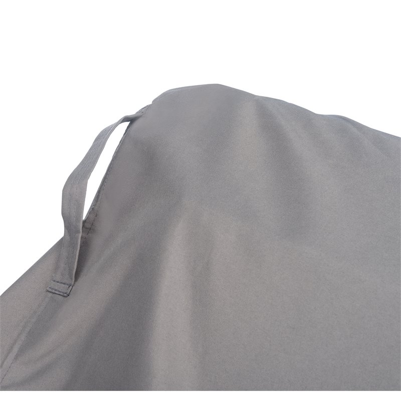 Safavieh Vernon Polyester Fabric Rocking Chair Cover in Gray