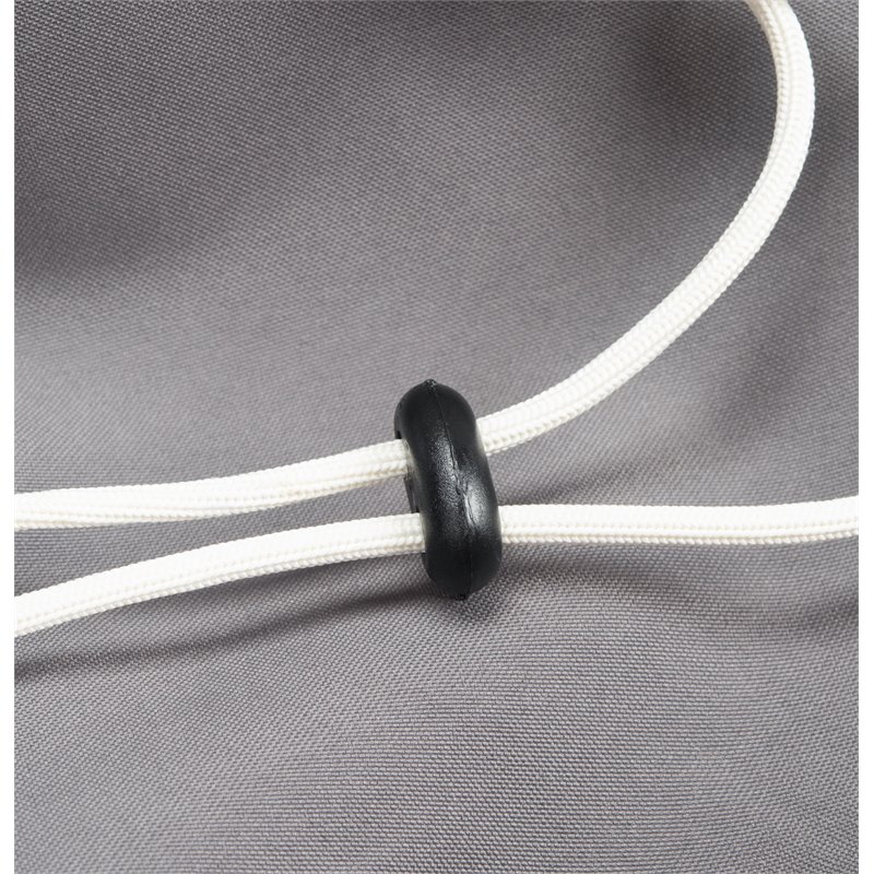 Safavieh Vernon Polyester Fabric Rocking Chair Cover in Gray