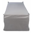 Safavieh Solano Contemporary Polyester Fabric Sun Lounger Cover in Gray