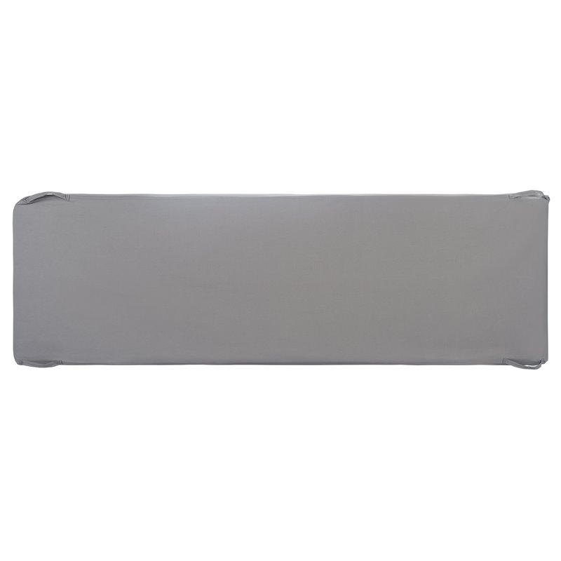 Safavieh Solano Contemporary Polyester Fabric Sun Lounger Cover in Gray