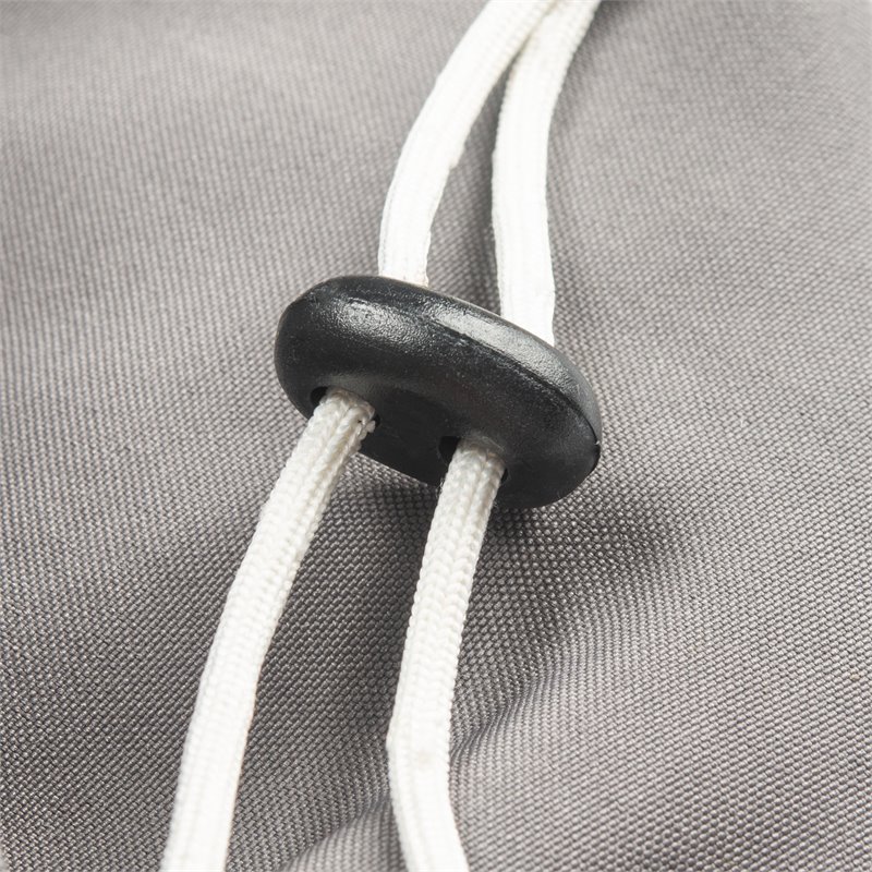 Safavieh Solano Contemporary Polyester Fabric Sun Lounger Cover in Gray