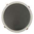 Safavieh Jesper Concrete Ficonstone/Acacia Wood Planter in Natural/Light Gray