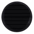 Safavieh Braslen Round Cylinder Concrete Ficonstone Planter in Black
