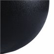 Safavieh Gerand Concrete Ficonstone Orb-Shaped Outdoor Planter in Black